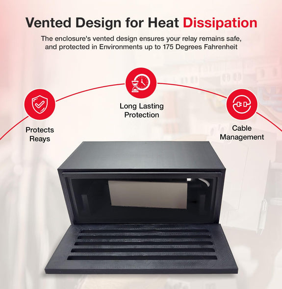 Solid State Relay Vented Enclosure Box - Sungaze Coffee
