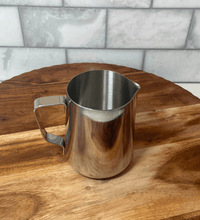 Stainless Milk Frothing Pitcher with Spout and Handle, 12 or 20 Ounce - Sungaze Coffee