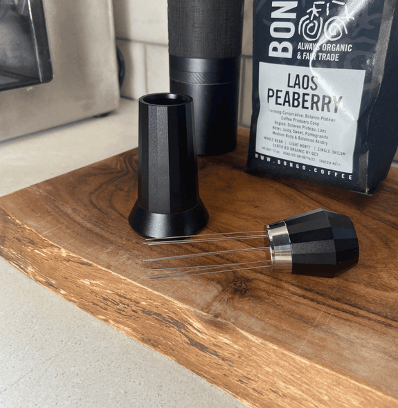 Weiss Distribution Technique (WDT) Tool with Sturdy Thin Needles & Weighted Base - Sungaze Coffee